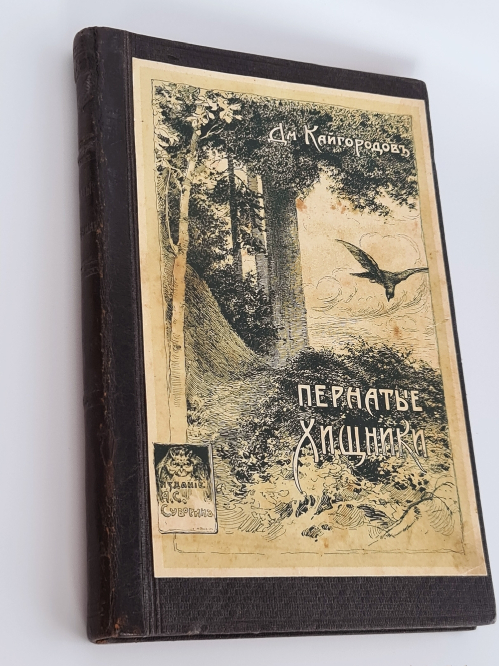 "Пернатые хищники. Популярные очерки из мира русских хищных птиц". Д.Н.Кайгородов. 1906г.