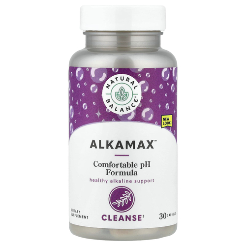 Natural Balance, AlkaMax, очищение, 30 капсул