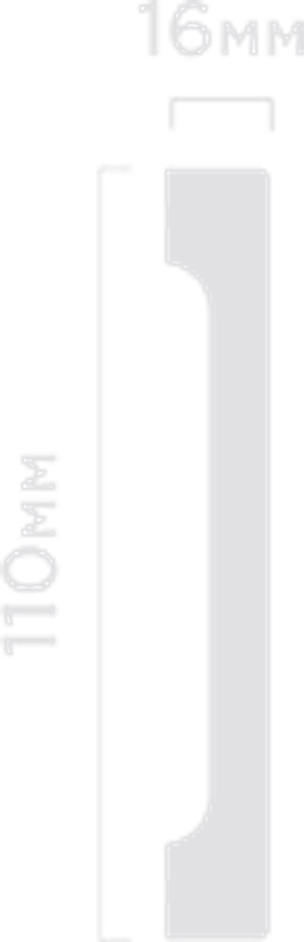 Плинтус HiWood, 110x16 мм