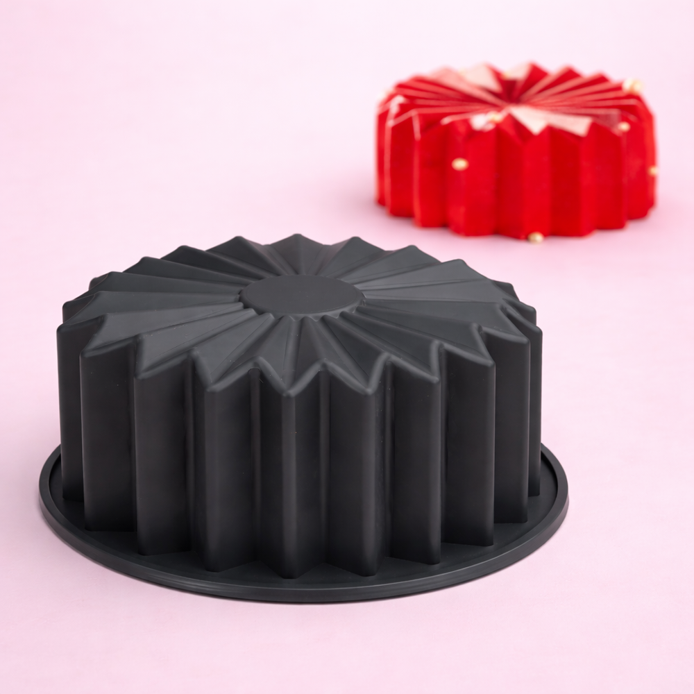 Силиконовая форма для муссовых бенто тортов «Грани»