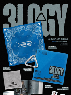 Альбом CNBLUE - 3LOGY 3rd Album BANDANA Version LIMITED Edition