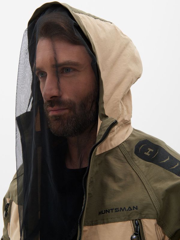 Костюм летний Горка-Люкс ткань Nylon Cotton Рип-Стоп цвет Хаки/Песок