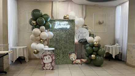 Фотозона на годик для Эмиля