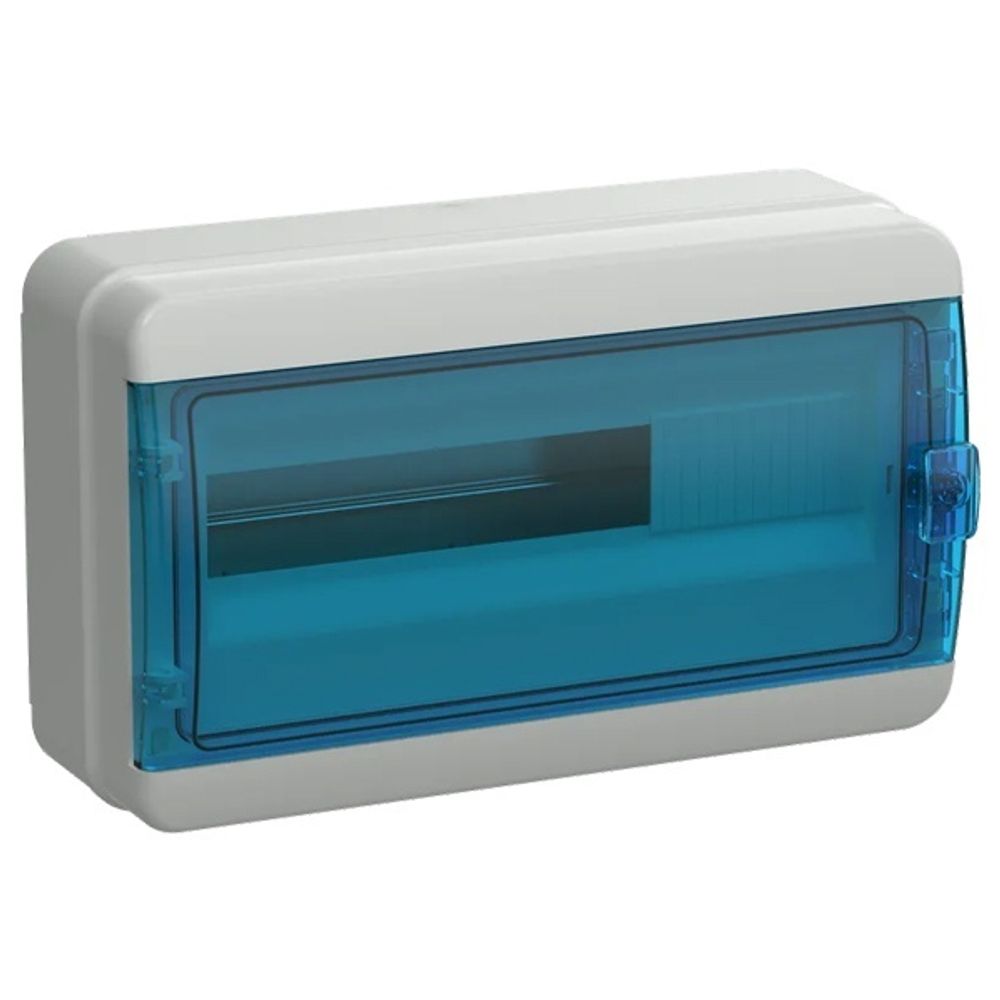 Корпус пластиковый КМПн-18 IP65 синяя прозрачная дверь TEKFOR IEK
