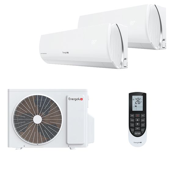 Мультисплит система на 2 комнаты Energolux SAS09M3-GI x 2 / SAM18M3-GI/2