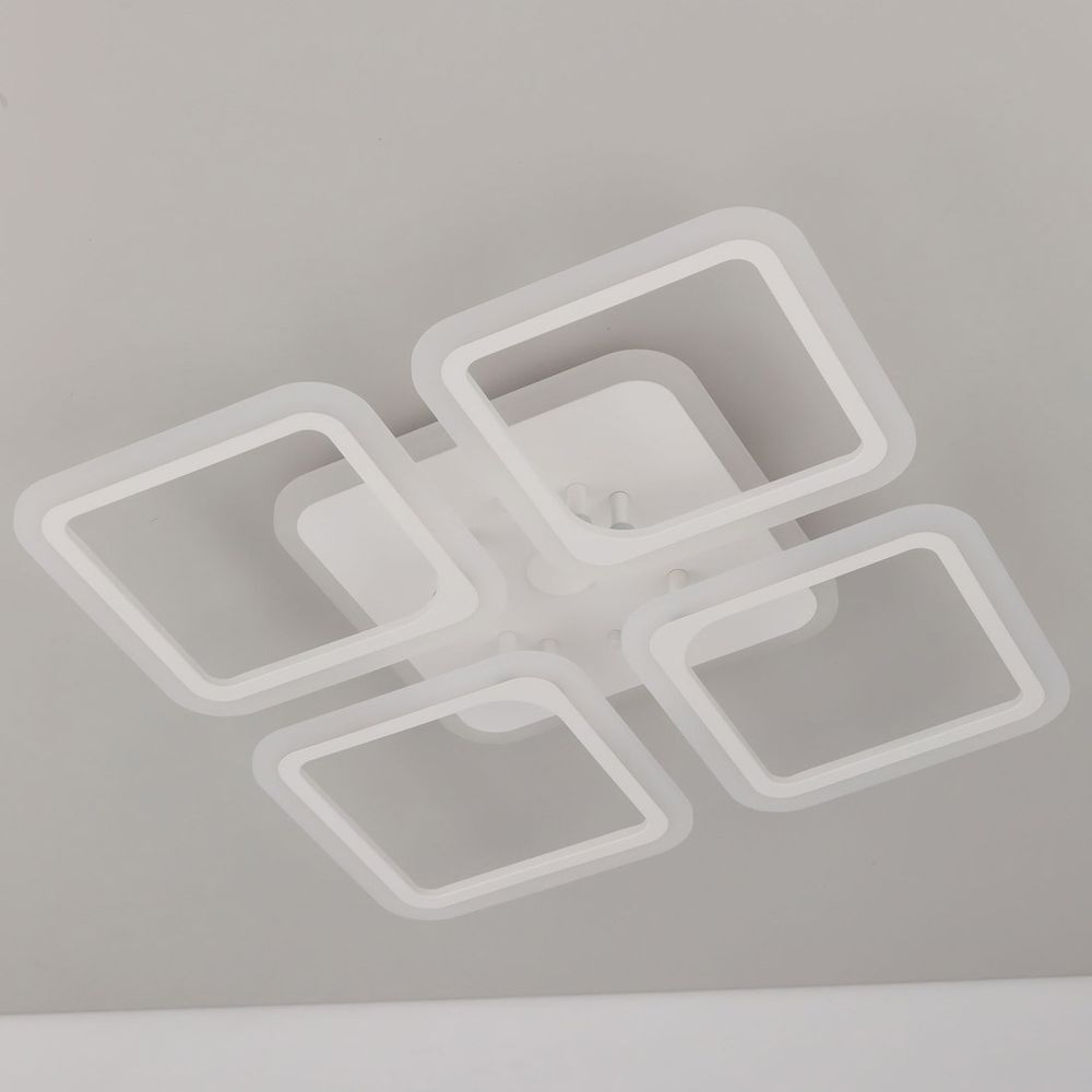 Citilux Марсель Смарт CL232A140E RGB Умная люстра Белая