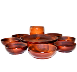 Набор деревянной посуды Art of Siberia из древесины сибирского кедра TN24