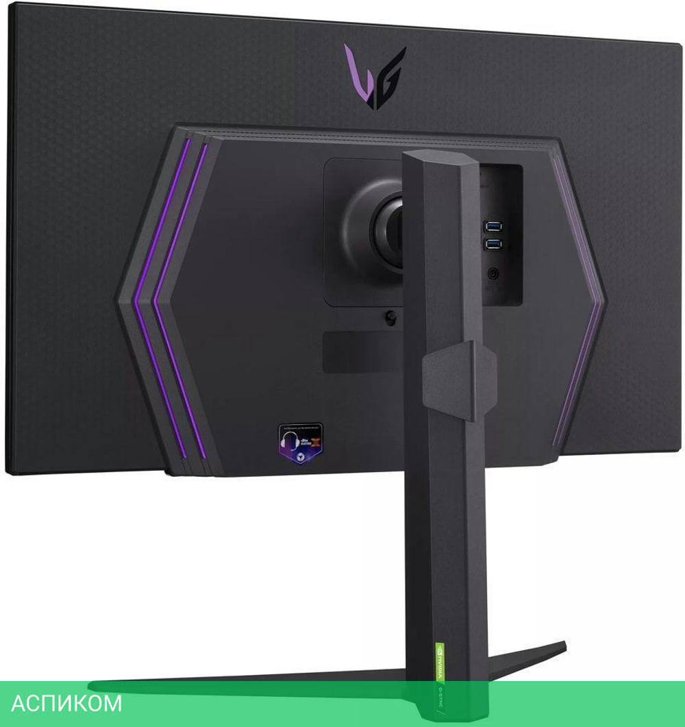 Монитор LG UltraGear 27GR93U-B черный