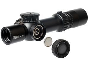 Прицел March-F 1-8x24 Shorty, сетка FMC-3, FFP, 30мм, с кронштейном (D8SV24FIML FMC-3)