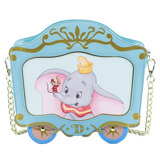Сумка Loungefly Disney Dumbo 80th Anniversary Train Car Crossbody bag WDTB2358