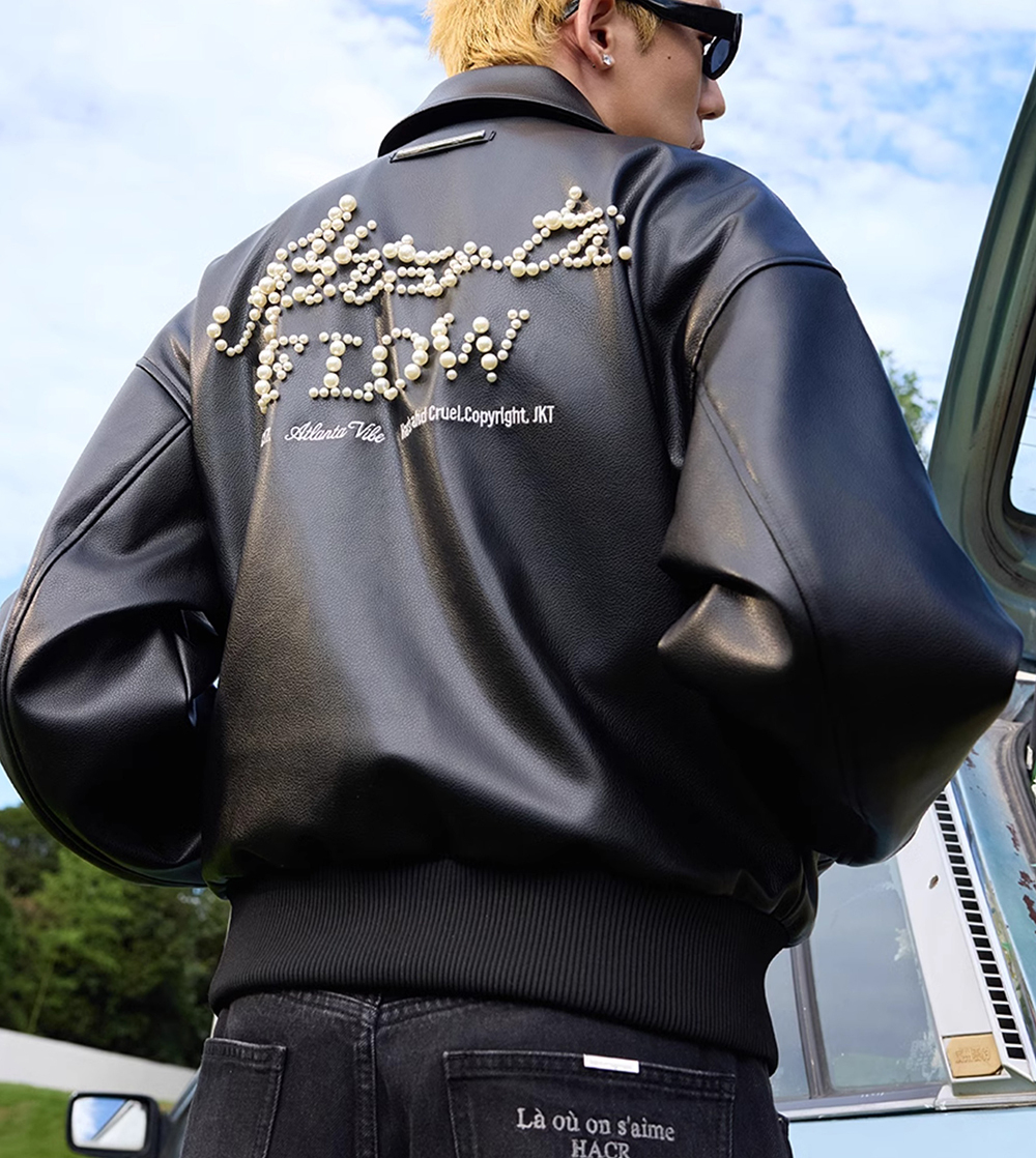 Кожаная куртка HARSHandCRUEL "Atlanta Flow" Leather Jacket