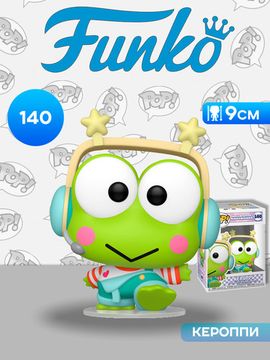 Фигурка Funko POP! Hello Kitty And Friends Keroppi (K-Pop Outfit) (140) 90592 / Фигурка Фанко ПОП! по мотивам франшизы "Хэллоу Китти", Кероппи. Товар уцененный