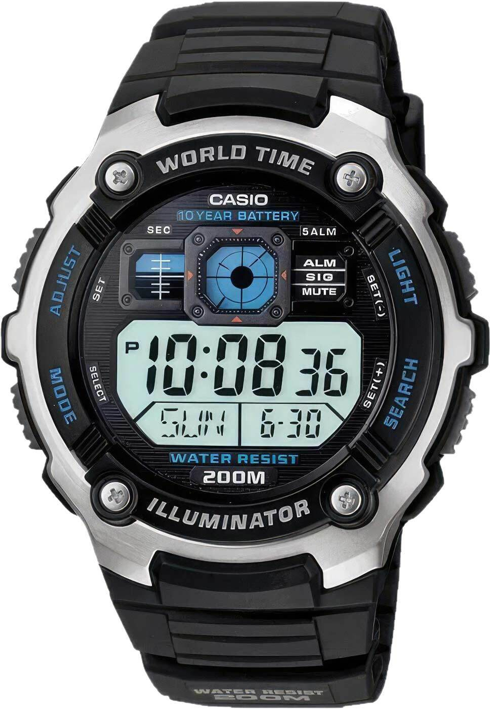 Мужские наручные часы Casio AE-2000W-1A