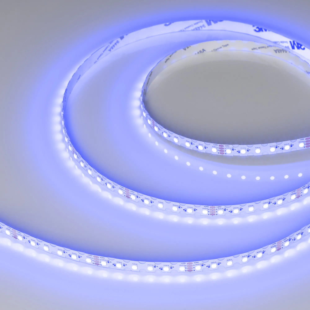 Светодиодная лента RZ-A120-8mm 24V RGB (12 W/m, IP20, 2835, 5m) (Arlight, -) 042911