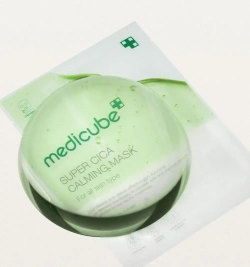 MEDICUBE Маска для лица успокаивающая Super Cica Calming Mask (22 г)