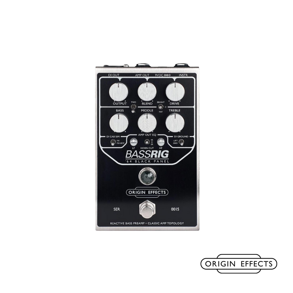 Origin Effects BassRIG '64 Black Panel