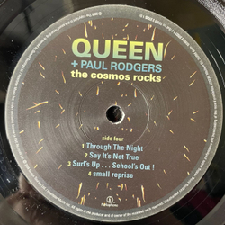 Винтажная виниловая пластинка LP Queen and Paul Rodgers The Cosmos Rocks (EU 2008)