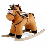 Качалка мягкая Тутси "Конь "Свэн" (светло-коричневый, 10 фраз, музыка), 692-2020