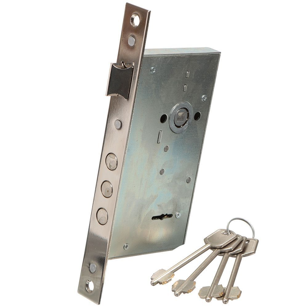 Замок врезной Зенит, ЗВ9-6, 00-00000585, без ручки, сувальдный