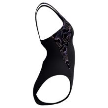 Купальник SPEEDO Hyperboom Splice Muscleback, 8-1347018692, р.36 (рос.48), полиэстер, ПБТ, чер-сирен