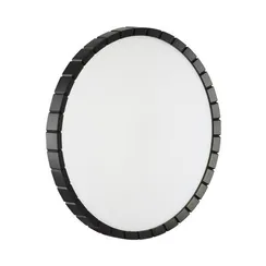7649/DLN PALE SN 142 Светильник пластик/белый/черный LED 48Вт 3000/4000/6000К D385 IP43 CCT ATABI BLACK