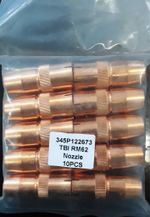 345P122673 Сопло газовое коническое NW16/61,5 мм., для сварочных горелок MIG/MAG, ROBO TBi