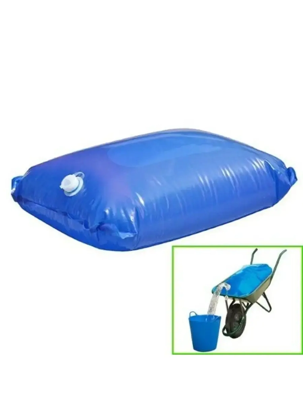 Лейка садовая для цветов на 80л пластиковая емкость для воды