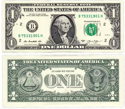 США 1 доллара 2013 Большая печать Соединенных Штатов Нью-Йорк UNC