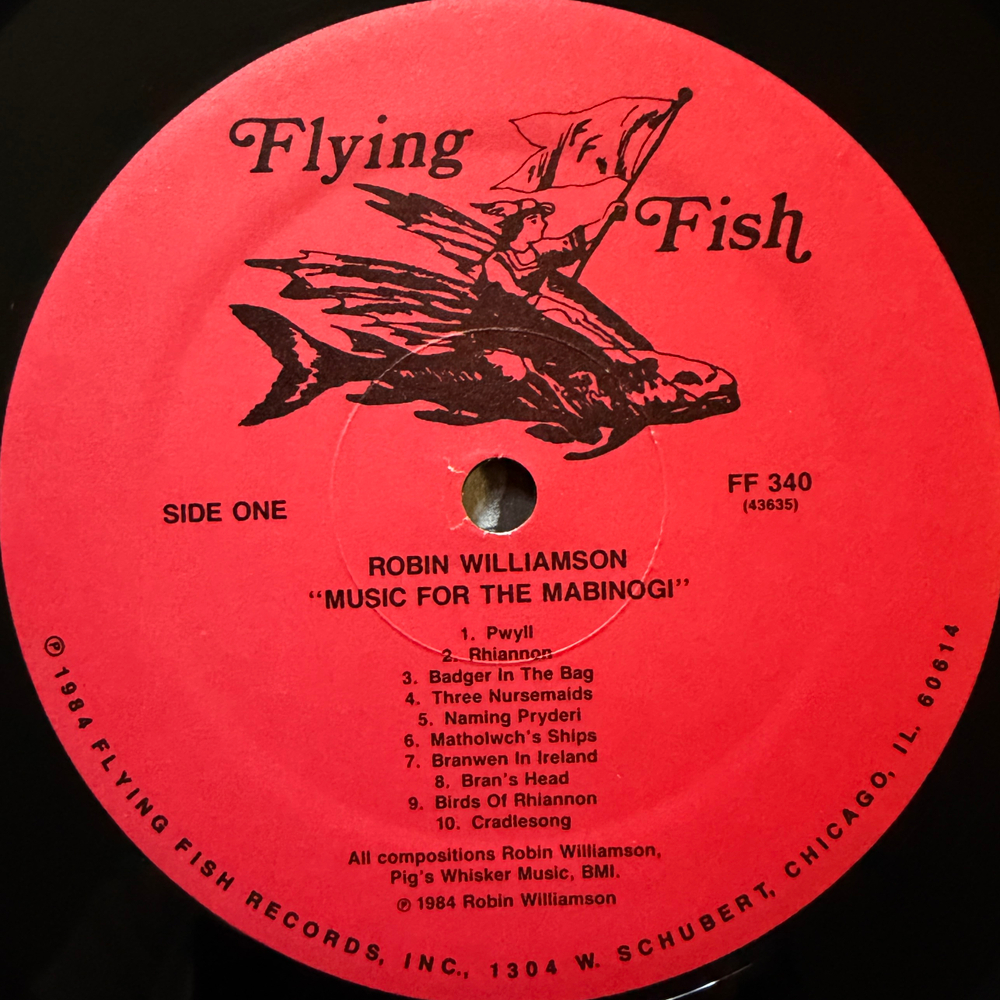 Robin Williamson – Music For The Mabinogi = Cerddoriaeth Ar Gyfer Y Mabinogi (США 1984г.) Т