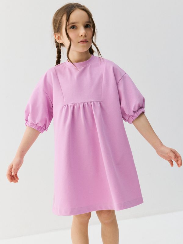 Платье из джинскота 