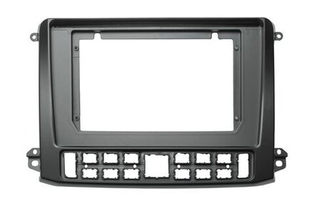 Комплект рамки с разъёмами 10" GAZ Газель НН (NN) 2019-2025+ черная - Car-Smart 9711B