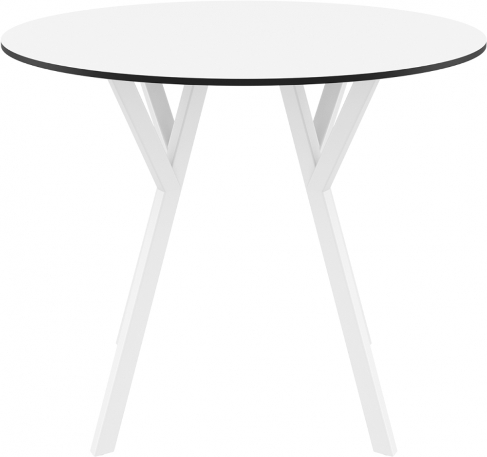 Стол пластиковый Siesta Contract Max Table Ø90, белый