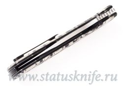 Нож CKF MKAD LORO Skull custom silver one-offфотография - 8