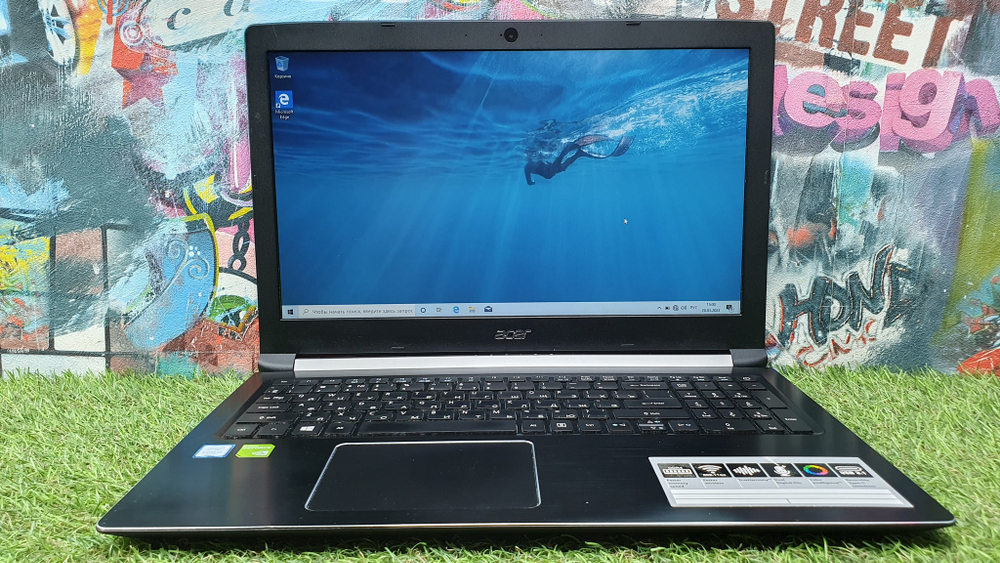 Ноутбук Acer i3-6/6Gb/MX150 2 Gb/  A515-51G-37W8, NX.GPCER.007