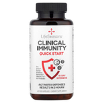 LifeSeasons, Clinical Immunity, быстрое начало работы, 60 растительных капсул