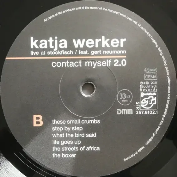 Katja Werker - Contact Myself 2.0 LP