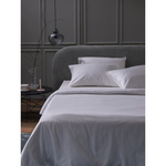 Комплект постельного белья из плотного сатина белого цвета из коллекции essential, 150х200 см