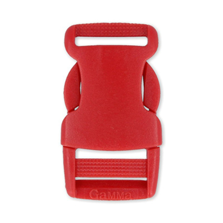 Пряжка-замок "фастекс" цв.519 красный, 19мм