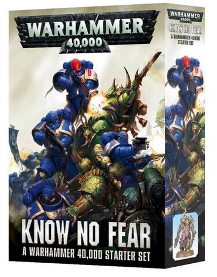 Настольная игра "Warhammer 40000. Не ведая страха" (Warhammer 40000. Know No Fear)