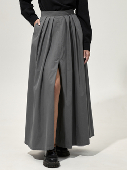 Юбка "Барская". Серая