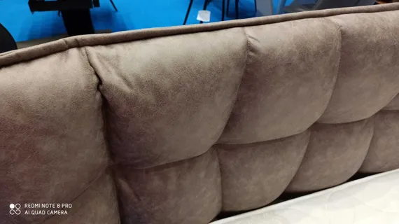 Кровать Hush с подъемным механизмом, 160х200 см, темно-бежевая