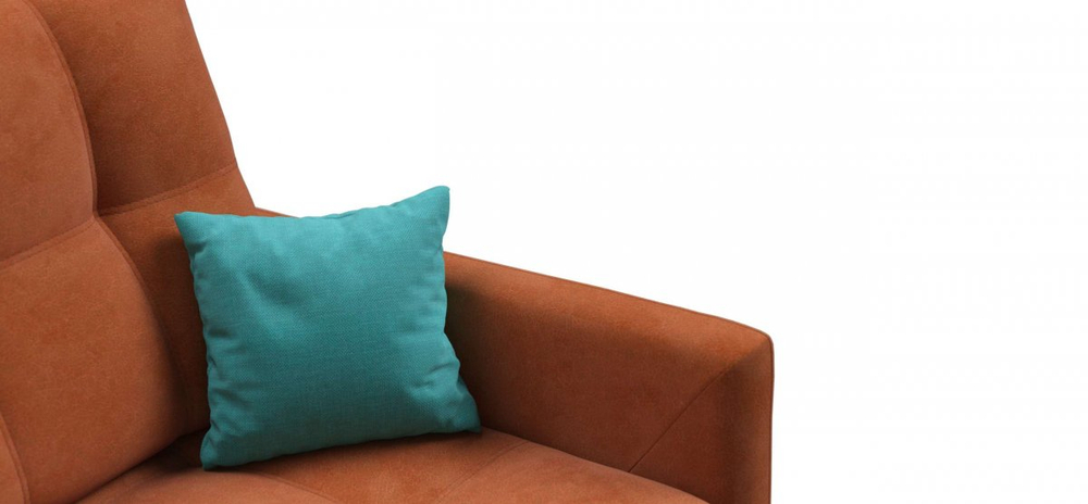 Диван BOSS 2.0 LOFT велюр Alkantara оранж