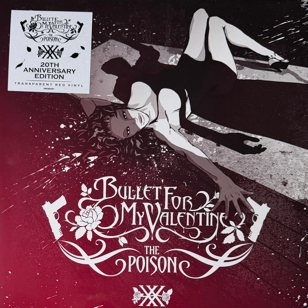 Bullet For My Valentine ‎– The Poison (Европа 2024г.) Red Т