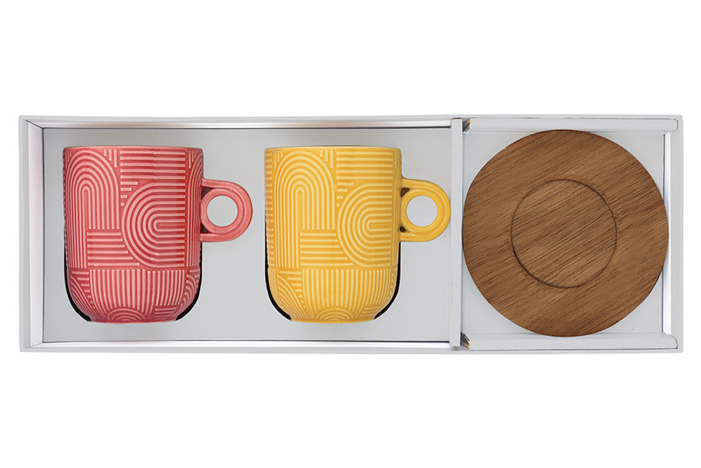 Набор кружек 2шт 350мл Easy Life Радуга el-r1780/tlo2