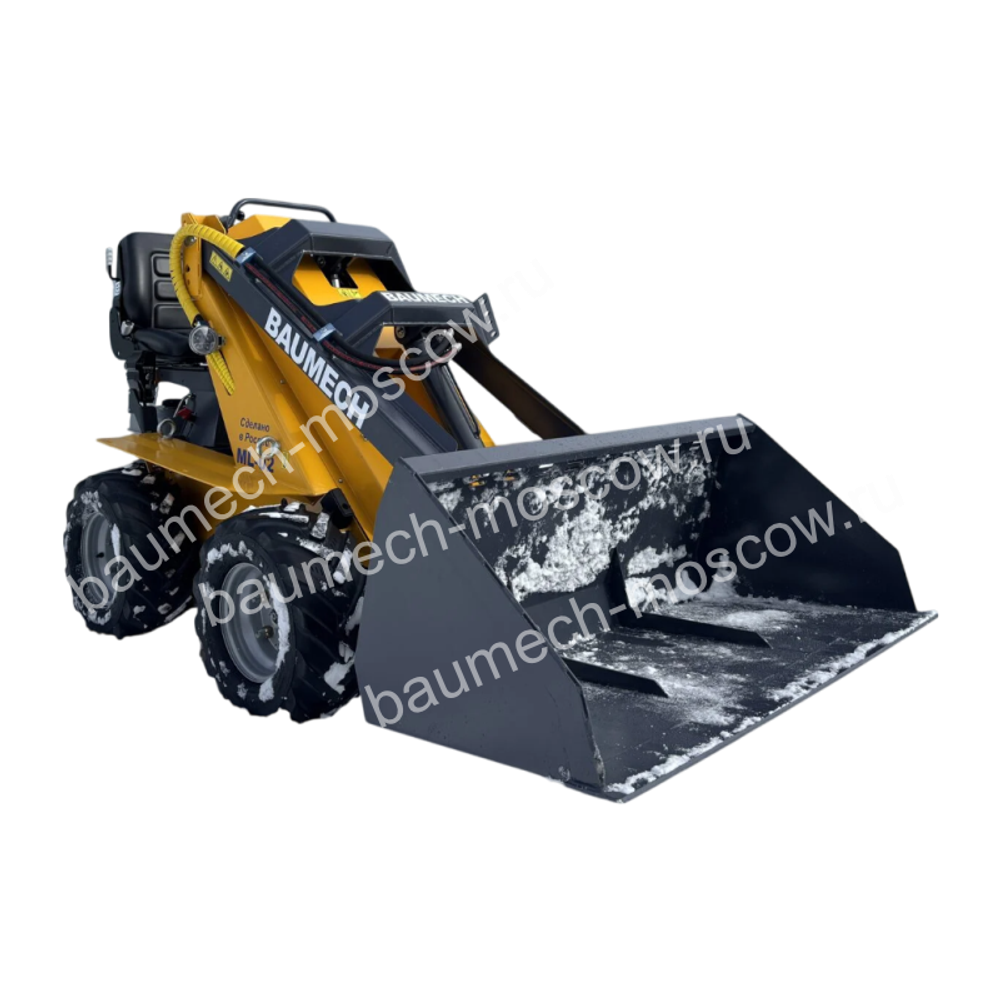 Baumech ML-02 lite с двигателем Zongshen GB460E + ковш универсальный 110 см