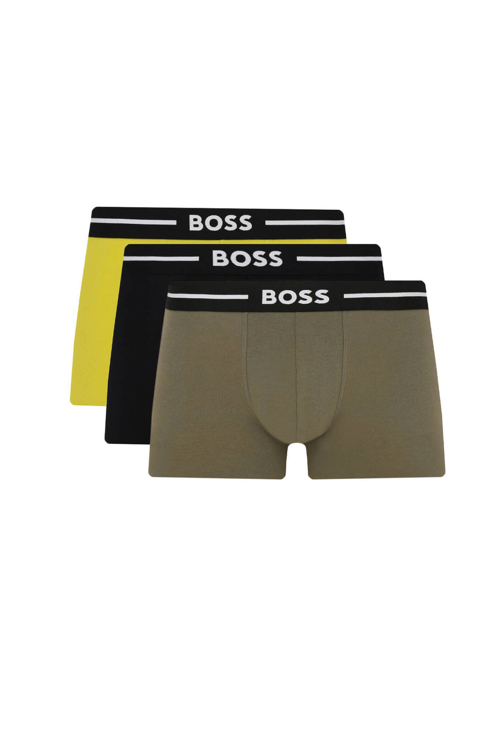 Трусики-боксеры 3шт. Bold BOSS BLACK - лимонный(50499390)