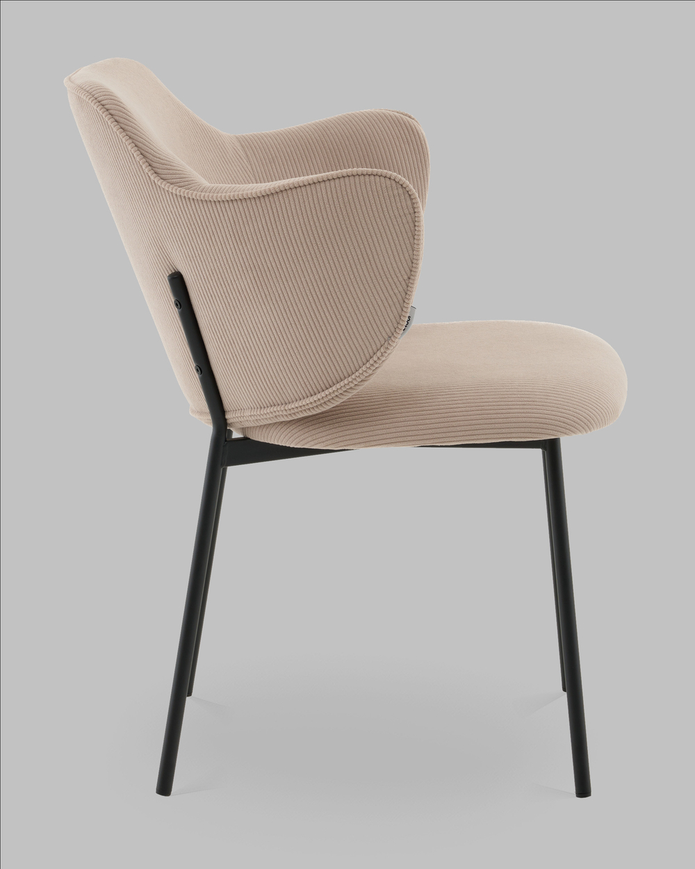 Стул Джиннет NEW велюр бежевый