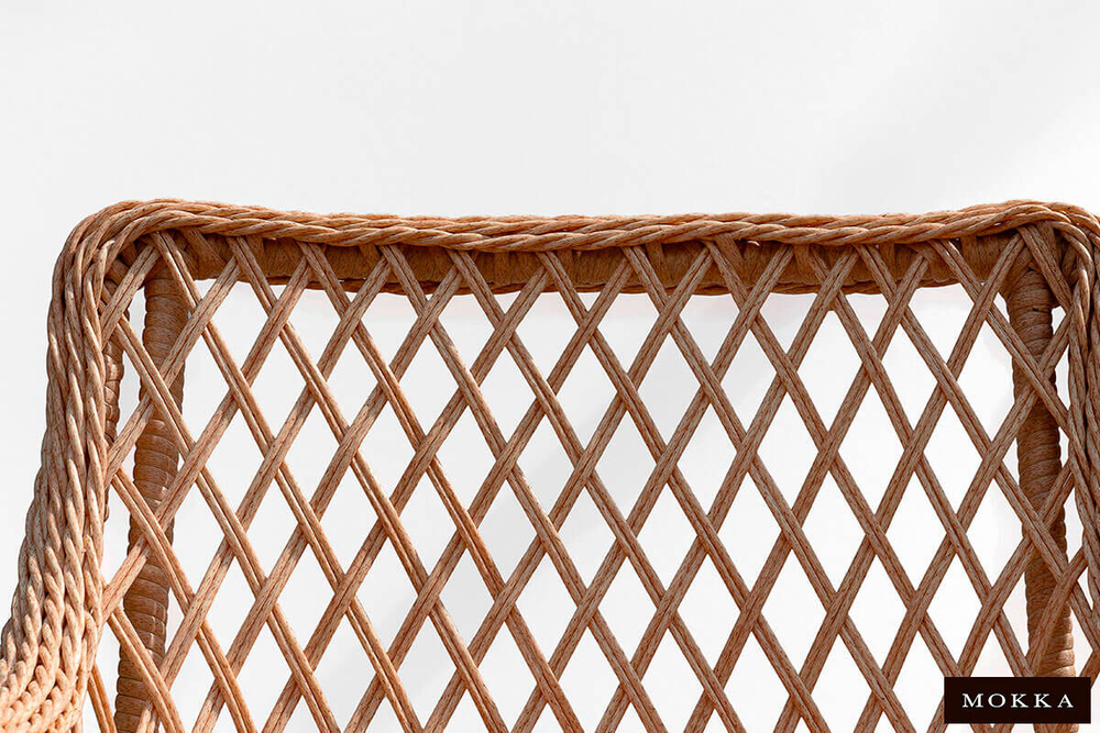 Плетеное стул-кресло MOKKA VILLA ROSA