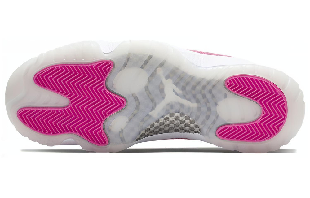 Кроссовки Jordan Air Jordan 11 Pink Snakeskin (Женская размерная сетка)