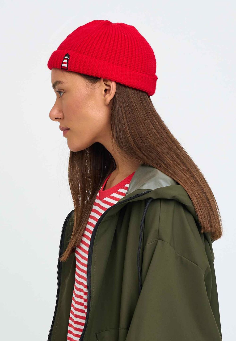 Плащ Kefirmaykifer оверсайз хаки